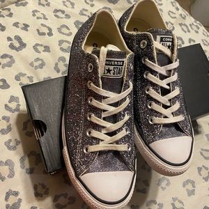 Sparkly converse size 9